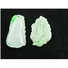 Image 4 : 8 pieces carved jadeite