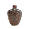 Carved horn snuff bottle