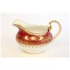 Image 3 : Aynsley teaset service for 8 "Maroon" pattern