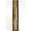 Image 3 : Barometer with brass plate in Latin