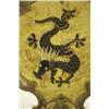 Image 2 : Antique 19th c. embroidered cloth with "Dragon"