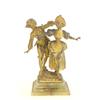 Image 1 : Figural gilt metal group signed Maxim