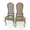 Image 1 : Set of 4 Italian cane seat side chairs