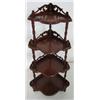 Image 2 : Mahogany Victorian standing curio