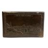 Image 4 : 19th c. music box with scenic top