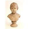 Antique Sevres terracotta bust signed Hauden