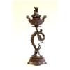 Japanese 19th c. bronze censer of "Dragons"