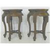 Image 1 : Pair of taboret tables