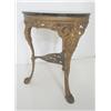 Image 3 : Black marble top round table