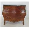 Image 1 : Marble top bombe bronze mounted commode