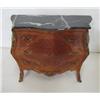 Image 2 : Marble top bombe bronze mounted commode