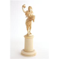 19th c. carved European ivory