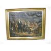 Image 1 : Painting of interior scene "Hunting Lodge"