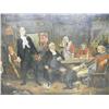 Image 2 : Painting of interior scene "Hunting Lodge"