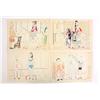 Image 1 : Lot of 4 "Circus" prints signed Picasso