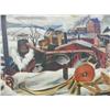 Image 2 : Abstract oil painting signed Colburn