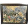 Image 1 : 19th c. reverse painted "Chinese Procession"