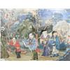 Image 2 : 19th c. reverse painted "Chinese Procession"