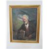 Image 1 : Oil painting signed A. Jarus "Portrait of Old Man"