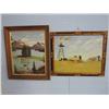 Image 1 : 2 framed paintings by L. Kossman