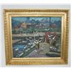Image 1 : Abstract "Harbor Scene" signed Harry Haring