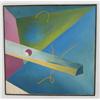 Image 1 : Oil on canvas Abstract "Stezula" artist signed