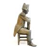 Image 3 : 19th c. Metal figure of "Seated Napoleon"