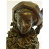 Image 2 : 19th c. bronze "Bust" signed David de Gheert