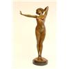 Image 1 : Bronze "Nude Bathing Beauty" on marble base