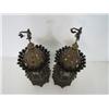 Image 2 : Pair gothic style standing lanterns