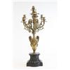 Image 2 : Pair 19th c. bronze & marble candelabrum 6 arm