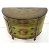 Image 2 : Green demilune Adams style commode
