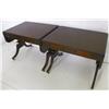 Image 2 : Pair Regency Beacon Hill sofa tables