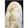 Image 2 : 20th c. white jade "He Tian Jade" carved scene