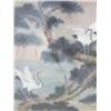 Image 2 : Handpainted scroll of "Cranes"
