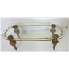Image 2 : Gilt based glass top coffee table
