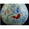 Image 2 : Blue & white vase with "Dragon" design