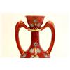 Image 2 : Red  Budapest vase by Emil Fischer