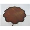 Image 2 : Mahogany scalloped piecrust table