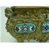 Image 2 : 19th c. bronze & enameled figural casket
