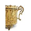 Image 2 : 19th c. brass centerpiece/planter with liner