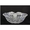 Cut glass bowl
