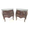 Image 1 : Pair French style marble top commodes