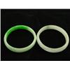 Image 1 : 2 jade bangle bracelets