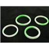 Image 1 : 4 jade bangle bracelets