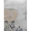 Image 2 : Chinese scroll Chinese Family with 7 Figures