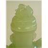 Image 2 : Pale green jade covered urn