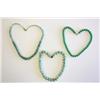 Image 1 : 3 green jade beaded chokers