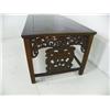 Image 3 : 19th c. Chinese carved wood table