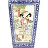 Image 3 : Qing Dynasty vase with 4 panels "Scenes of Women"